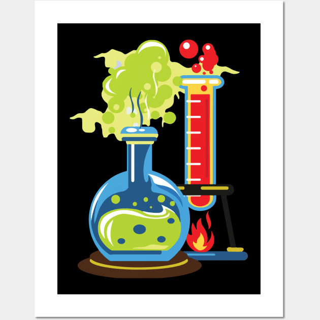 Chemistry Digital Description Wall Art by Sophroniatagishop